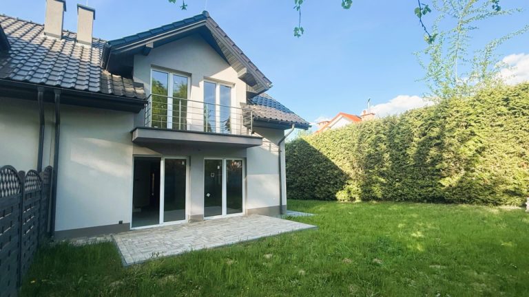 Nowoczesny bliźniak 120m2 – Zakrzów gm. Niepołomice – NA SPRZEDAŻ