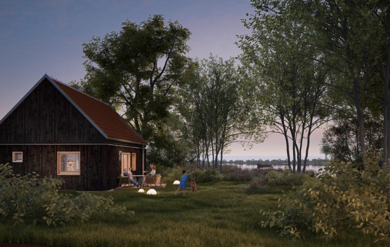 Dom na mazurach na sprzedaż